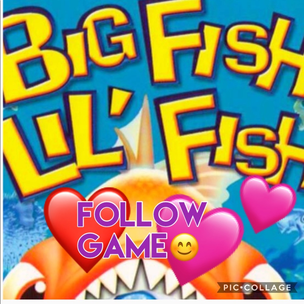 FOLLOW GAME Click LIKE2Follow Big Fish&Little Fish